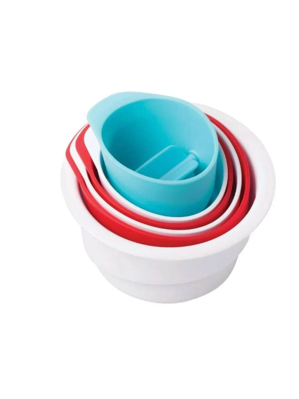 Ubbi Lighthouse Stacking Cups Bath Toy 6 Stackable Cups Dishwasher Safe Phthalat